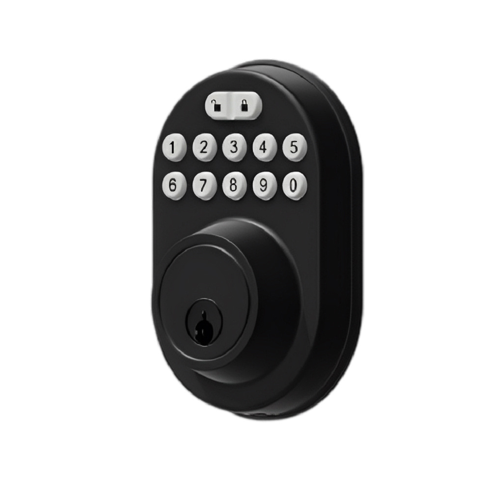 New Arrival Keyless Password Entrance Door Lock Smart Security Intelligent Code with Lever Single Latch Smart Lock Deadbolt