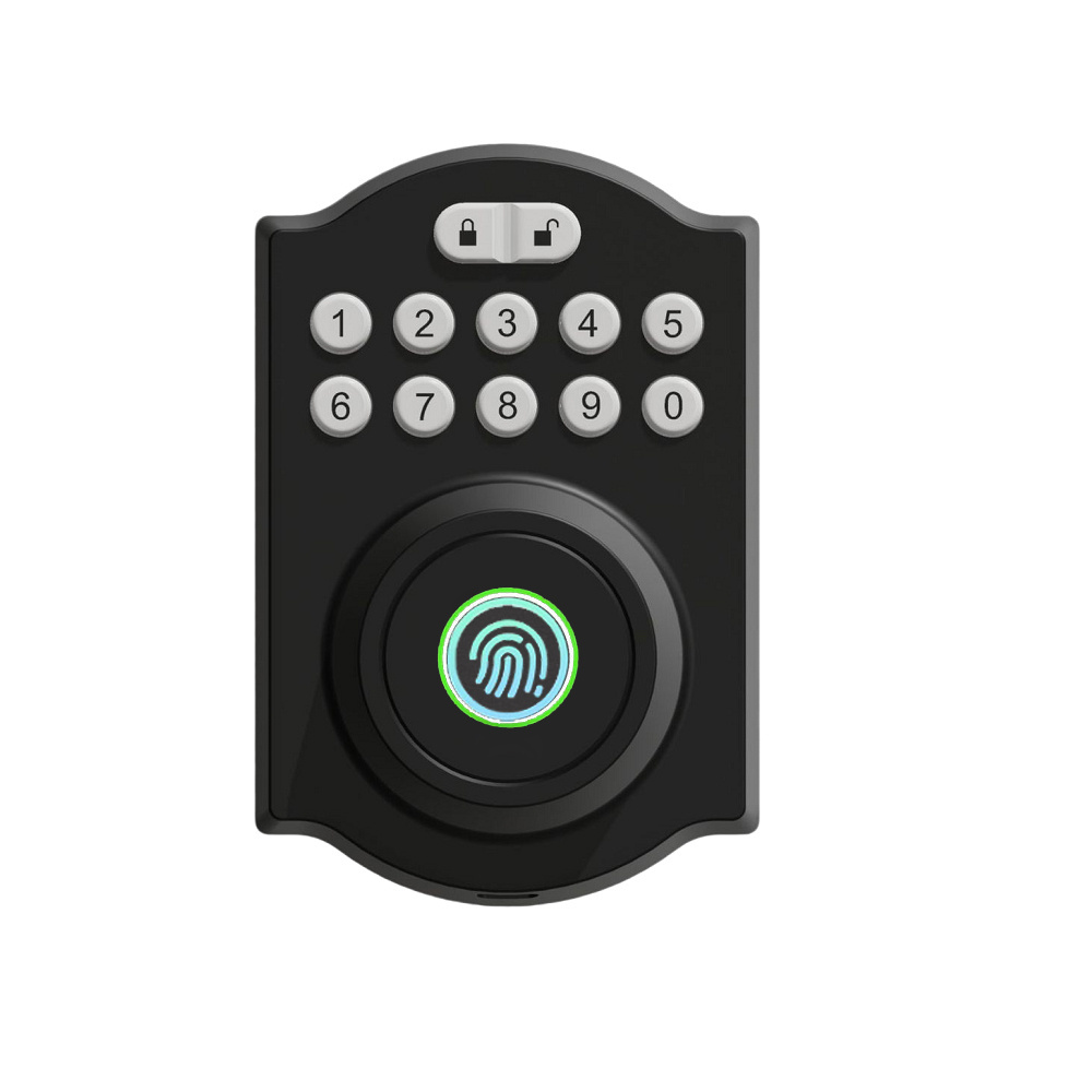 Keyless Biometric Entry Door Lock with Keypad Electronic Deadbolt Smart Front Door Lock Fingerprint Door Lock Keyless Entry