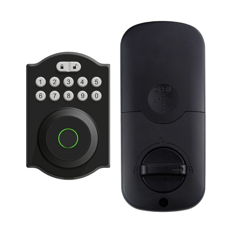 Keyless Biometric Entry Door Lock with Keypad Electronic Deadbolt Smart Front Door Lock Fingerprint Door Lock Keyless Entry