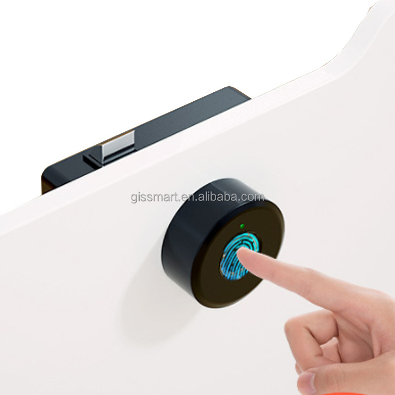 New Arrival Digital Fingerprint Keyless Letter Box Lock Furniture Electronic Cabinet Locks Hidden Fingerprint Drawer Lock