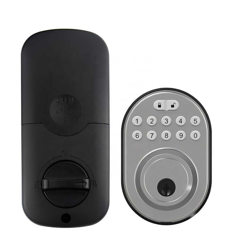 Electronic Deadbolt Smart Door Lock for Home Apartment Airbnb Entry Front Door Electronic Password Bedroom Door Lock with Keypad