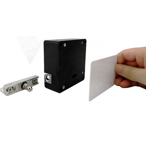 Confidential Hidden Gun Furniture Concealment Cabinet Rfid Card Drawer Safety Locks  Electronic Keyless Cupboard Lock for Locker