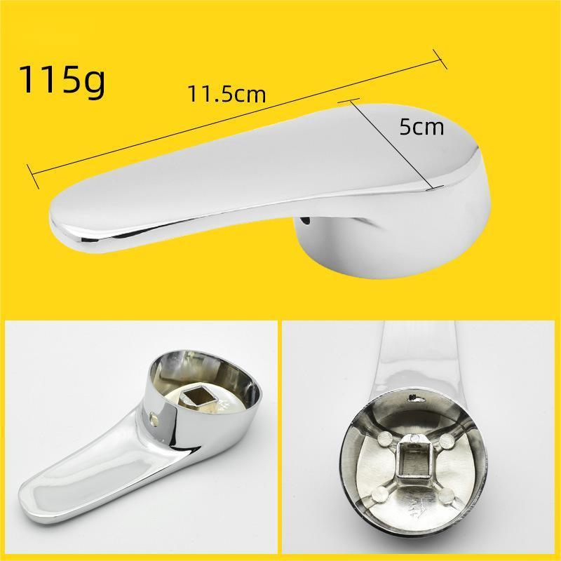 Zinc Alloy Faucet Lever Handle Sink Basin Mixer Tap Switch Replacement Cover Kitchen Bathroom Hardware Accessories