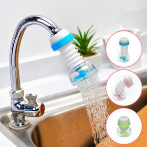 360 Adjustable Flexible Kitchen Faucet Extender Faucet Water-saving Splash-proof Plug Shower Water Filter