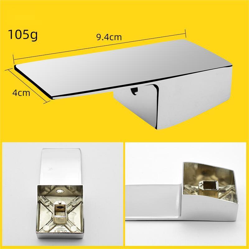 Zinc Alloy Faucet Lever Handle Sink Basin Mixer Tap Switch Replacement Cover Kitchen Bathroom Hardware Accessories