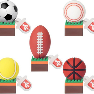 Sports USB Flash Drive Tennis Baseball Football Basketball Rugby Memory Stick Cartoon Flash Memory Stick Pen Drive for School