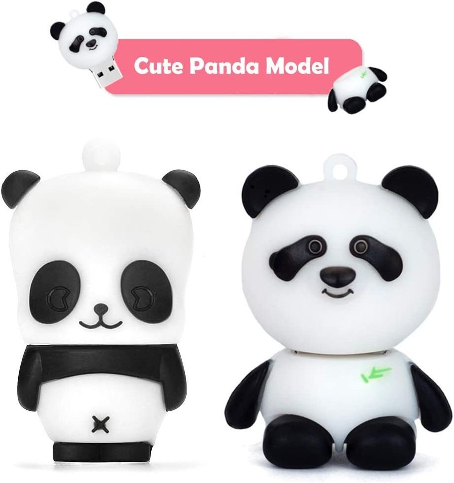 Gitra New Gadget USB2.0 USB3.0 Customized Shape Rubber Panda USB Flash drive Bespoke 3D USB Stick 1gb/2gb/4gb/ 8gb /16gb