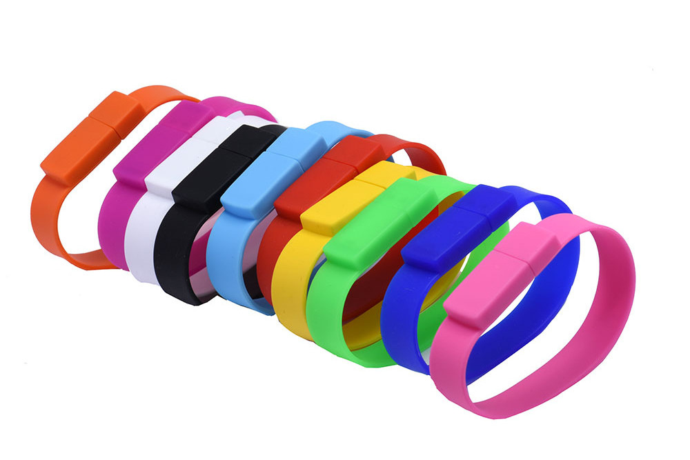 Gitra Custom Logo Portable Wristband  Usb Flash Drive Bracelet Pendrive Memory Stick 4GB 8GB 16GB 32GB 64GB 128GB 256GB 512GB