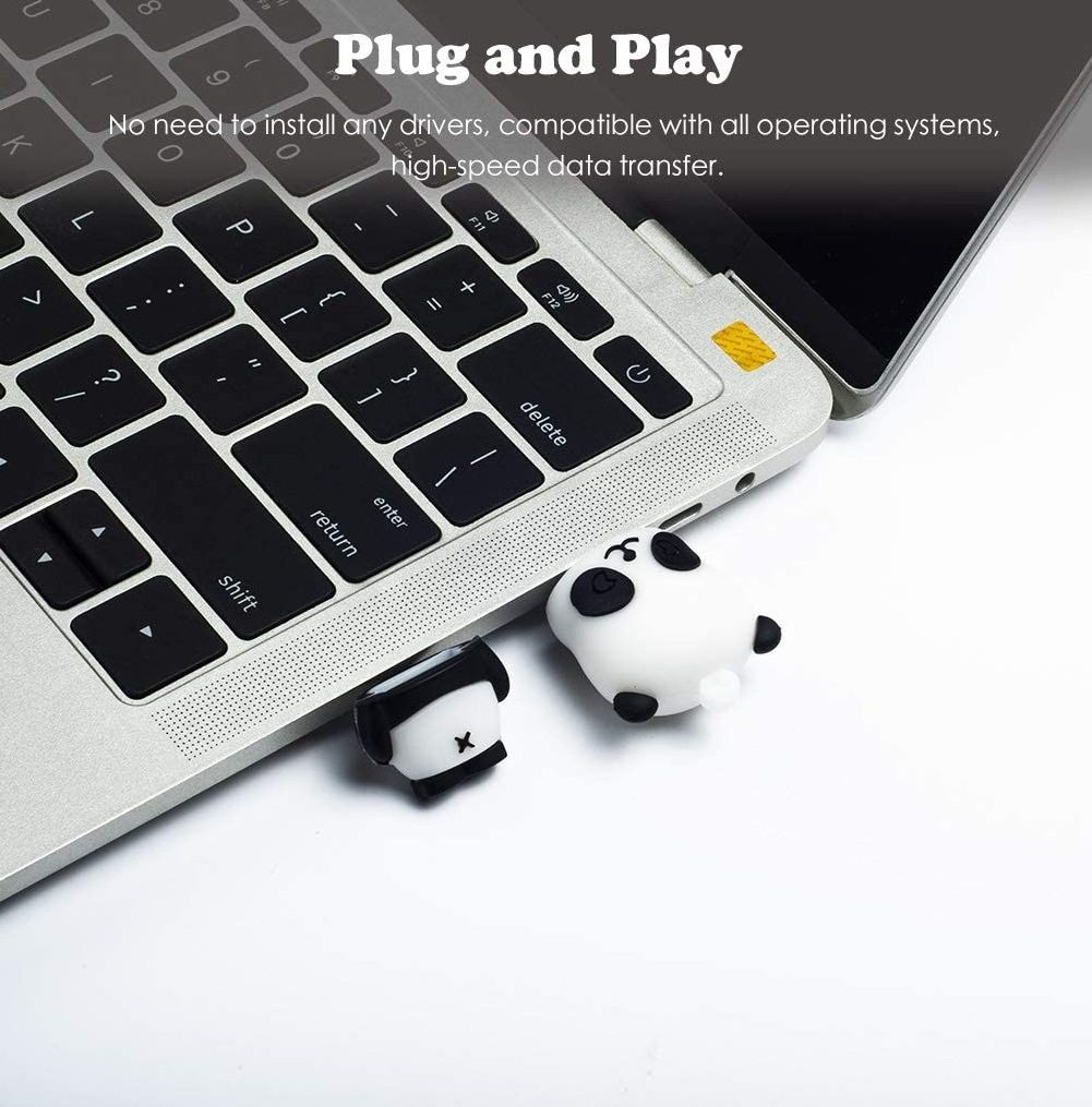 Gitra New Gadget USB2.0 USB3.0 Customized Shape Rubber Panda USB Flash drive Bespoke 3D USB Stick 1gb/2gb/4gb/ 8gb /16gb