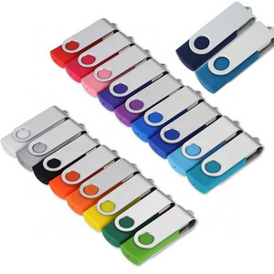 GITRA Sample Usb Plastic And Metal Usb Stick 2GB Swivel Usb 2.0 3.0 Flash Drive 4GB 16GB With Custom Logo 32GB 64GB 128GB