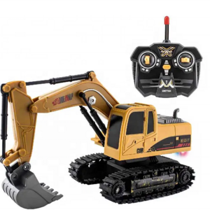 5 channel 1/24 scale toys rc excavator truck with lights