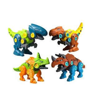 hand box kids playing set diy take apart dinosaur toy