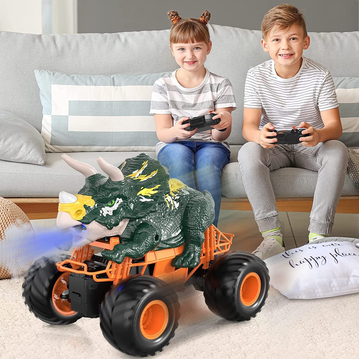 1/20 2.4Ghz RC Car RC Trucks Big Remote Control Dinosaur Car Remote Control Monster Truck Toys