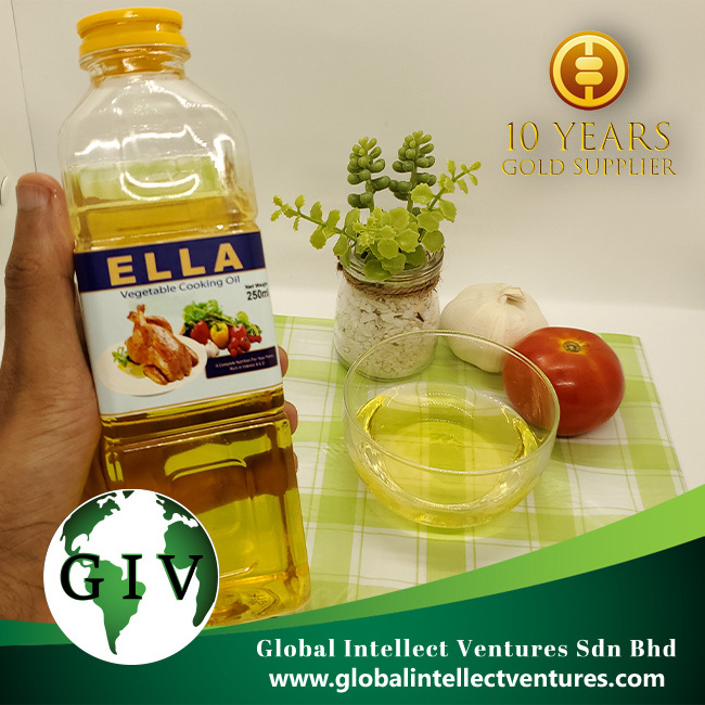 Jerry Can ELLA Vegetable Cooking Oil (english Label) 100% Pure Natural Palm Oil RBD Palm Olein Cp8 Cp10 Wood Oil Refined 5 L