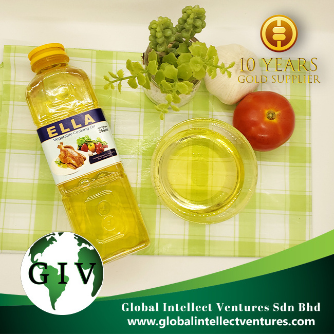 Hot Selling  ELLA Vegetable Cooking Palm oil/Palm Bottle Filling from Malaysia with all sizes