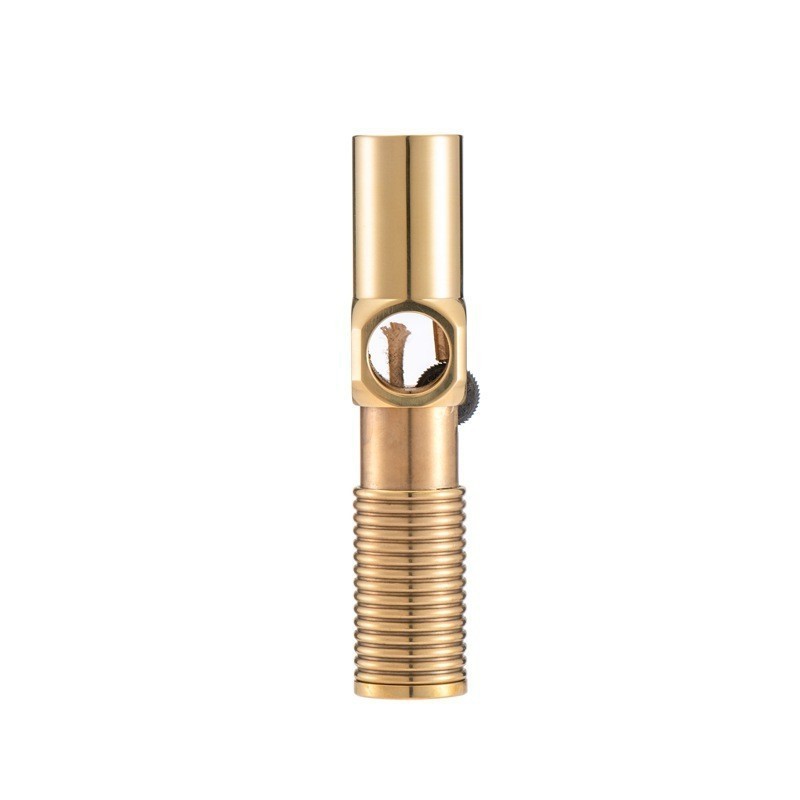 New Creative design screw cigar lighter brass copper kerosene lighter