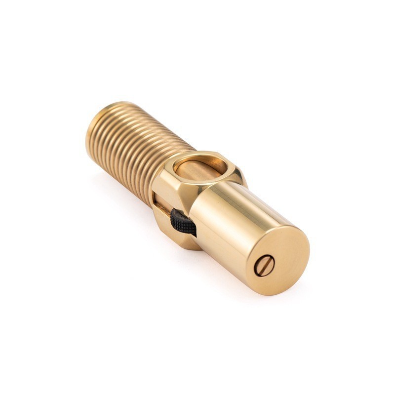 New Creative design screw cigar lighter brass copper kerosene lighter