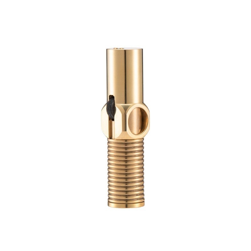 New Creative design screw cigar lighter brass copper kerosene lighter