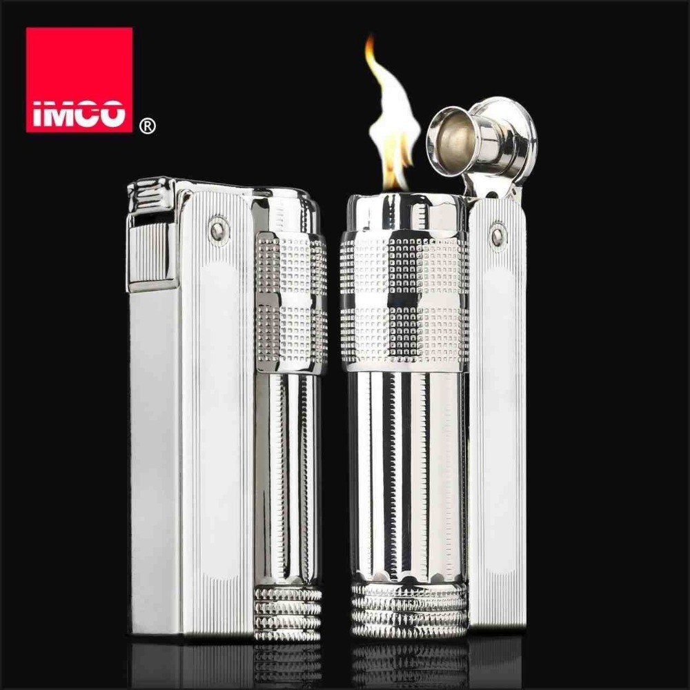 Wholesaler Classical Vintage metal Genuine old gasoline lighter High Quality Metal Cigar Cigarette Lighters