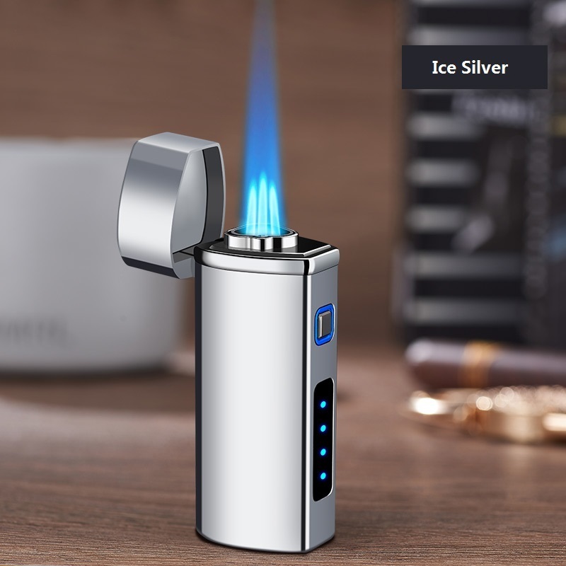 Torch Lighters Triple Jet Flame Cigar Lighter Refillable Butane Lighter