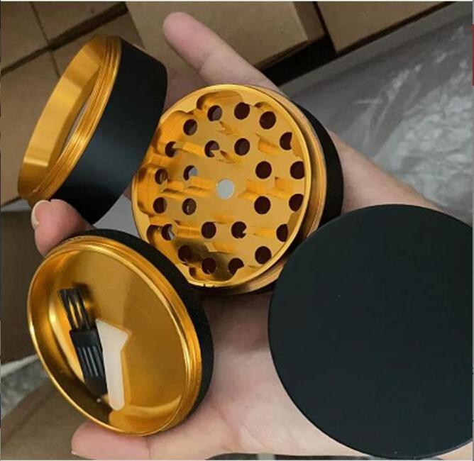 Aluminum Herb Grinder Quickly Grinding Dry Tobacco Spice Crusher Kitchen Grinder Wholesale