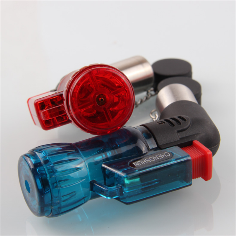 Wholesale Torch Lighter Portable cheap refillable fire cigarette lighters cigar lighter