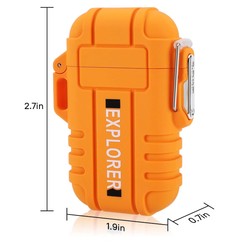 Portable Waterproof Lighter Electric Rechargeable Usb Outdoor Lighters For Man