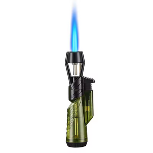 Fashion Butane Gas Blow Torch Flamethrower Auto Ignition Camping Welding BBQ Lighter