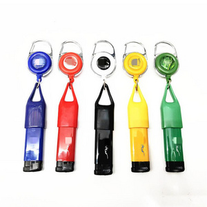 wholesale Smoke Shop lighter  Custom Logo Pull Black Leash Carabiner Retractable Badge Reel With Rubber Lighter Holder