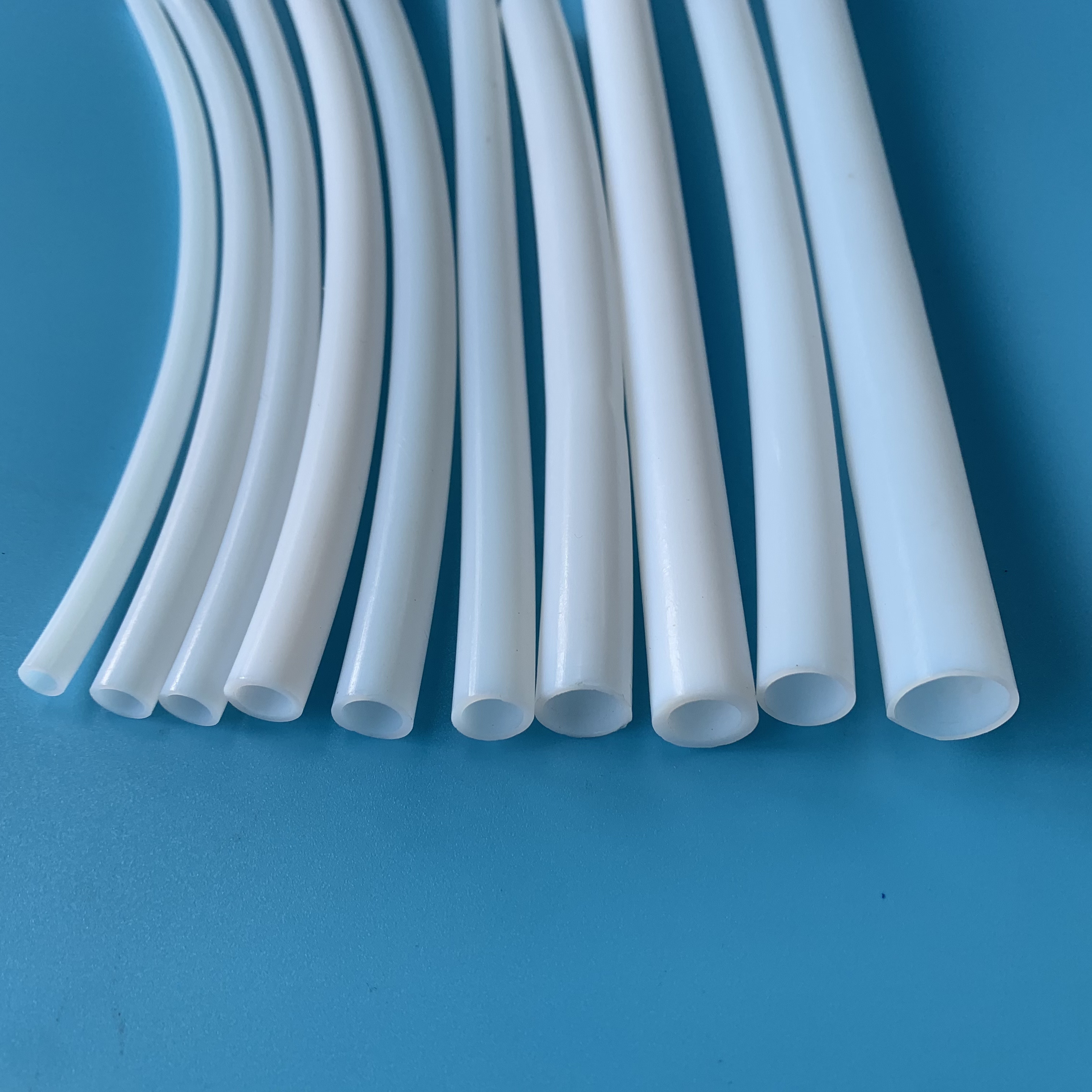 Corrosion Resistance PTFE Lined Pipe Virgin PTFE Tube 11.2mm ID