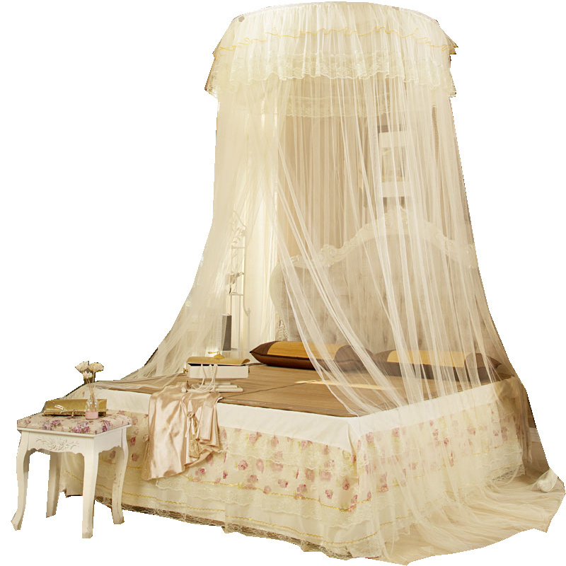 Full Size Simple Elegant Circular Home Outdoor Foldable Single Double Bed Canopy Baby Mosquito Net