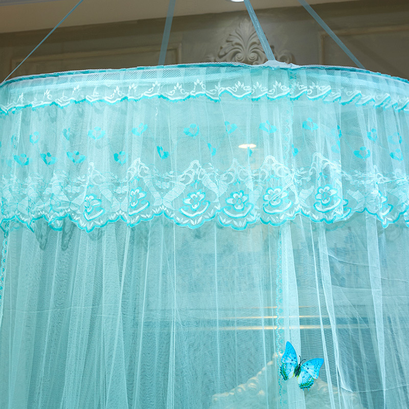 New household outdoor adult children romantic lace hanging mosquito net