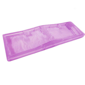 Custom cnc machining dyed purple polycarbonate/PC prototype polycarbonate parts cnc manufacturer