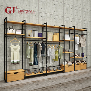 Hot sale Wedding Dress Display Rack Freestanding Long Dress Shelving Retail Clothing Store Design Boutique Furniture