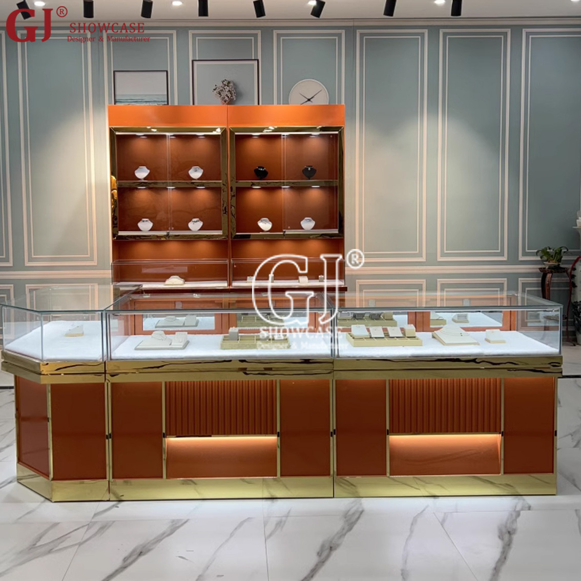 Glass Display Cases Jewelry Showcase Jewellery Showroom Glass Cabinet Showcase Jewellery Shop Design Jewelry Display Counter