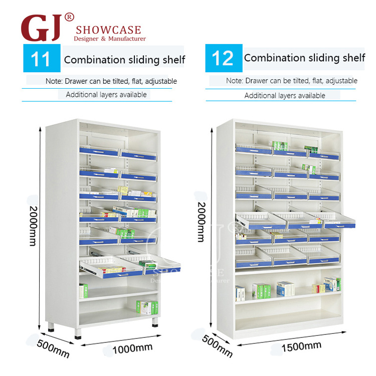 Modern Small Pharmacy Interior Design Drugstore Storage Furniture Fama Drawer System Shelving Units