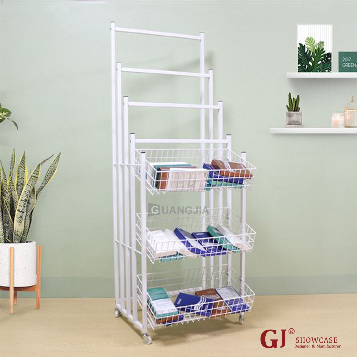 metal racks promotion shelves movable ending rack umbrella holders doll toys stands towel socks showcase plants display