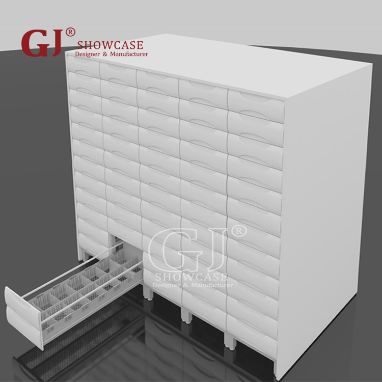 Retail medical store furniture display rack metal gondola shelves pharmacy products cabinets used for medicine