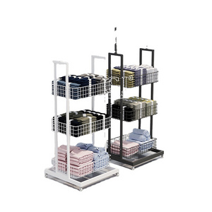 metal racks promotion shelves movable ending rack umbrella holders doll toys stands towel socks showcase plants display