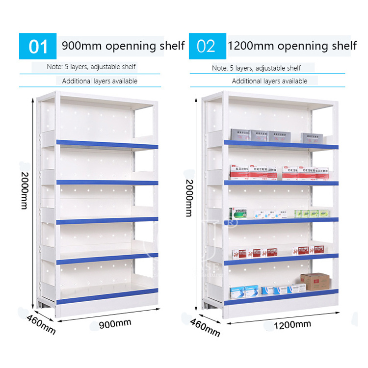 Modern Small Pharmacy Interior Design Drugstore Storage Furniture Fama Drawer System Shelving Units