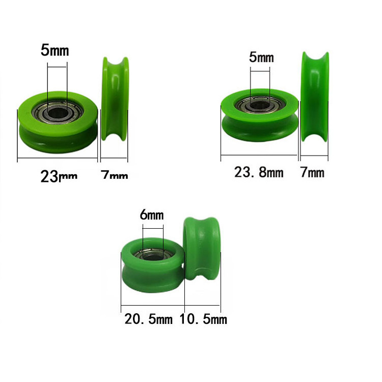 factory supply  625zz bearing roller wheel 25*7*5mm size for window roller wheel