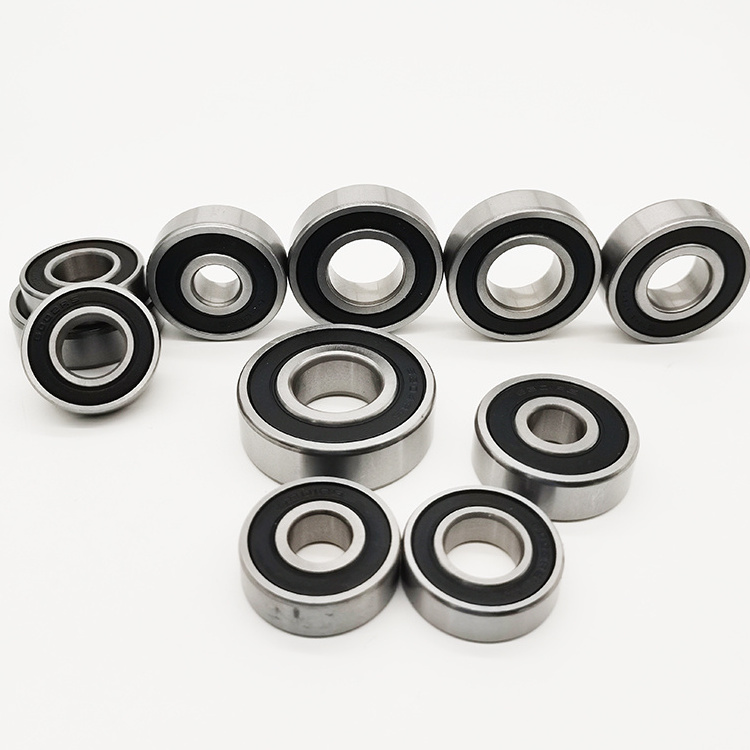 high precision rich stock single row deep groove ball  bearing 6000 2rs zz for motorcycle