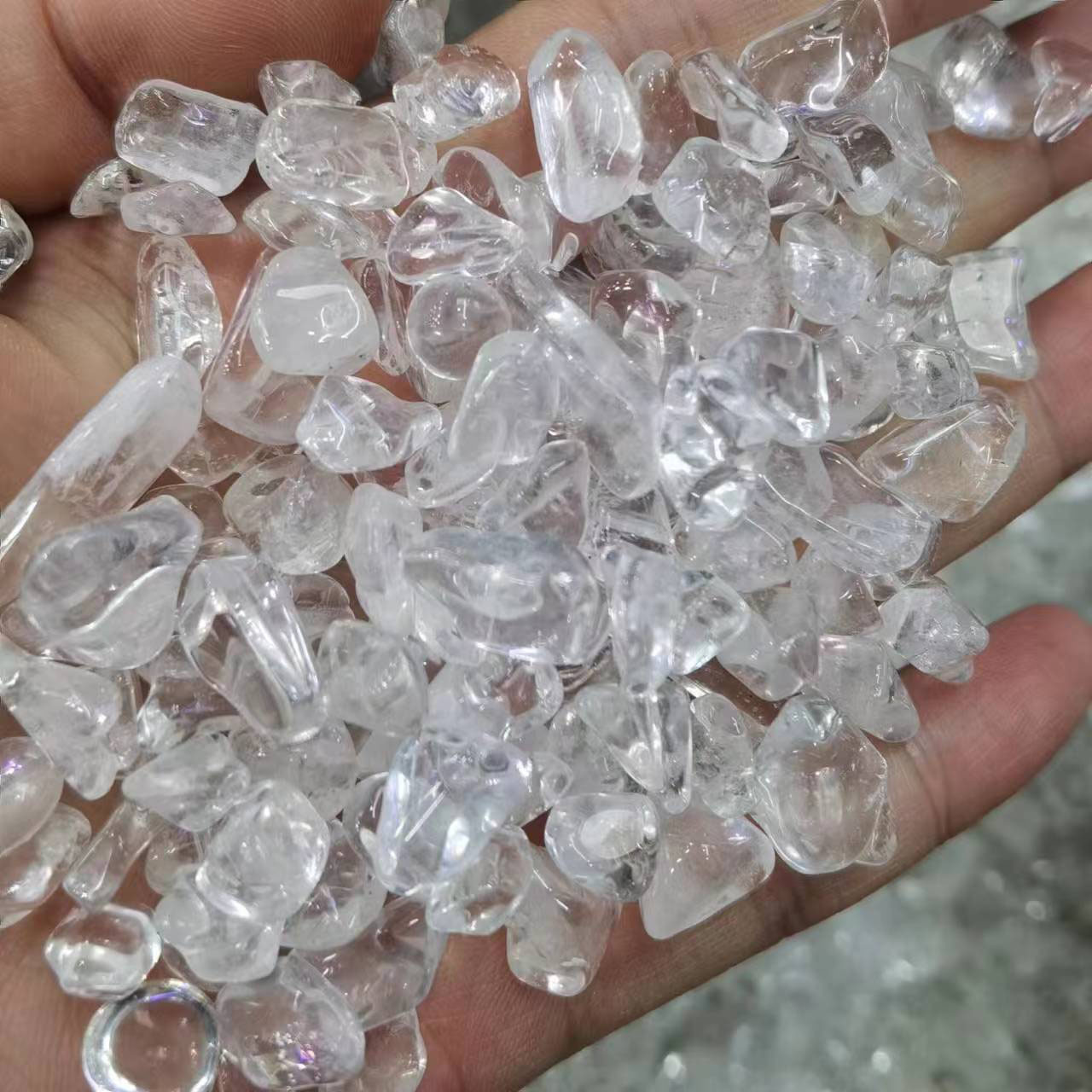 Wholesale Price Natural Crystals Healing Gemstones Crystal Gravels Chips For Decoration