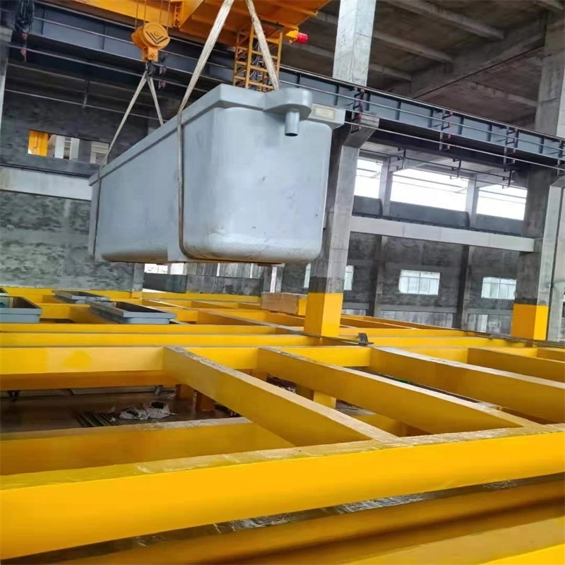 Frp Grp Electrolytic Cell for Copper Lead Nickle Gold Silver Zinc Cobalt Copper Polymer concrete electrolytic tank manufacturer