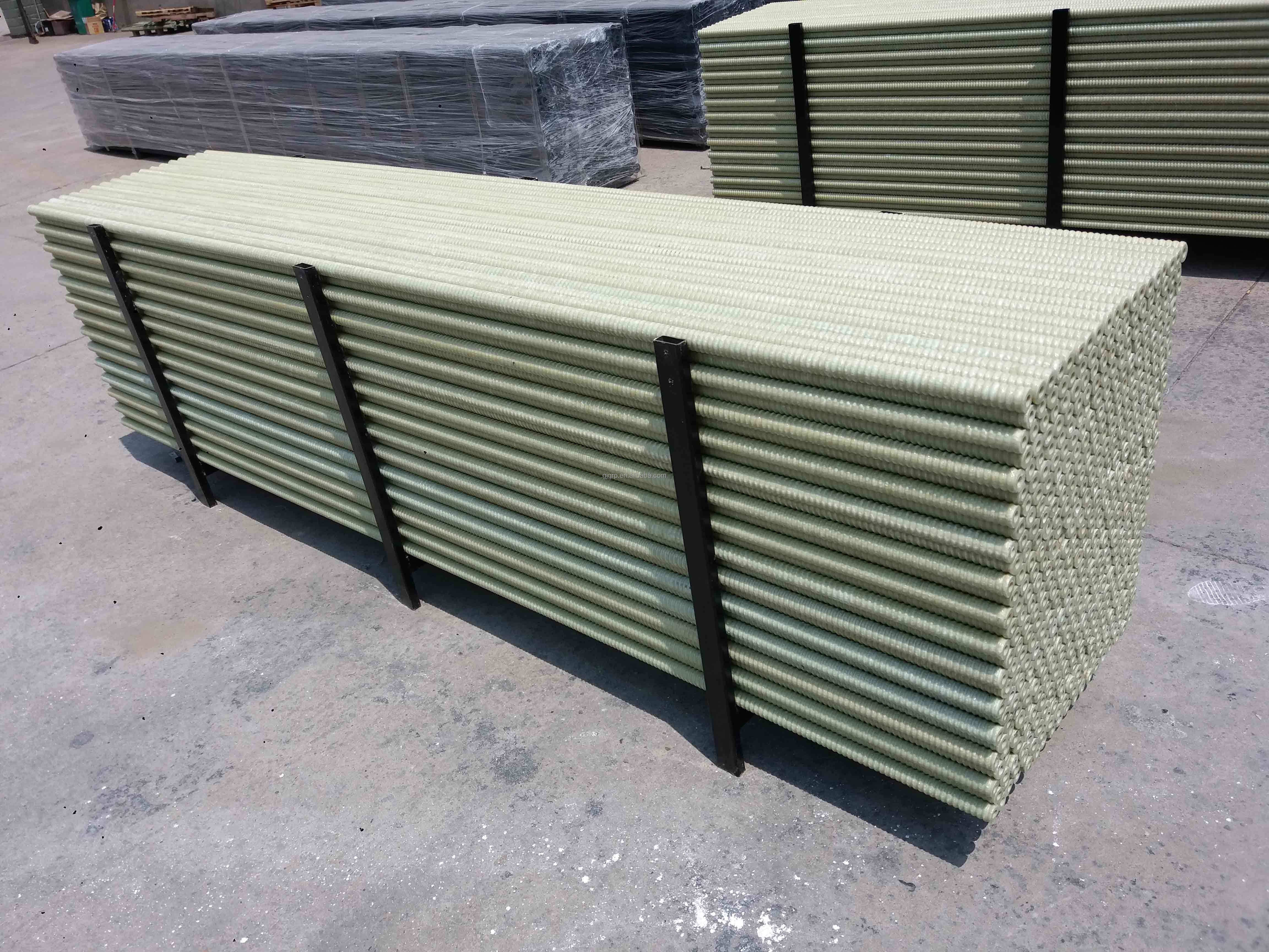 4mm 6mm 8mm 10mm 12mm 14mm 16mm 18mm 20mm 22mm GFRP rebars GRP Rebars Fiberglass Rebar Prices