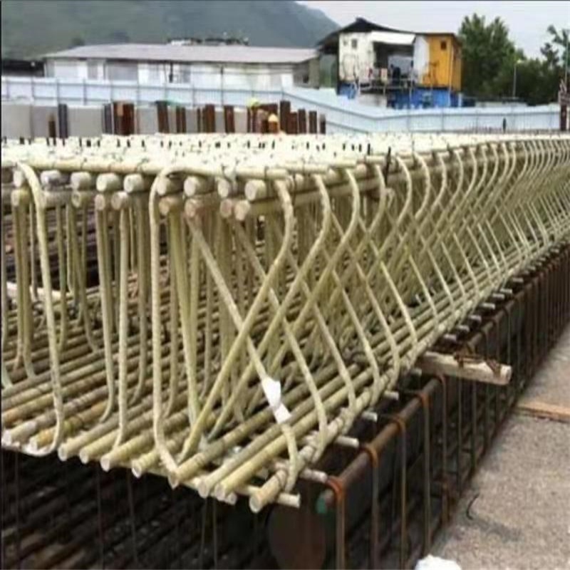 Long Service Life Fiberglass Gfrp Rebars with Sand for Civil Construction