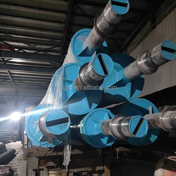 Fiber pipe winding mold fiberglass piping molds for FRP pipe production line filament winding mandrel for grp pipe mould