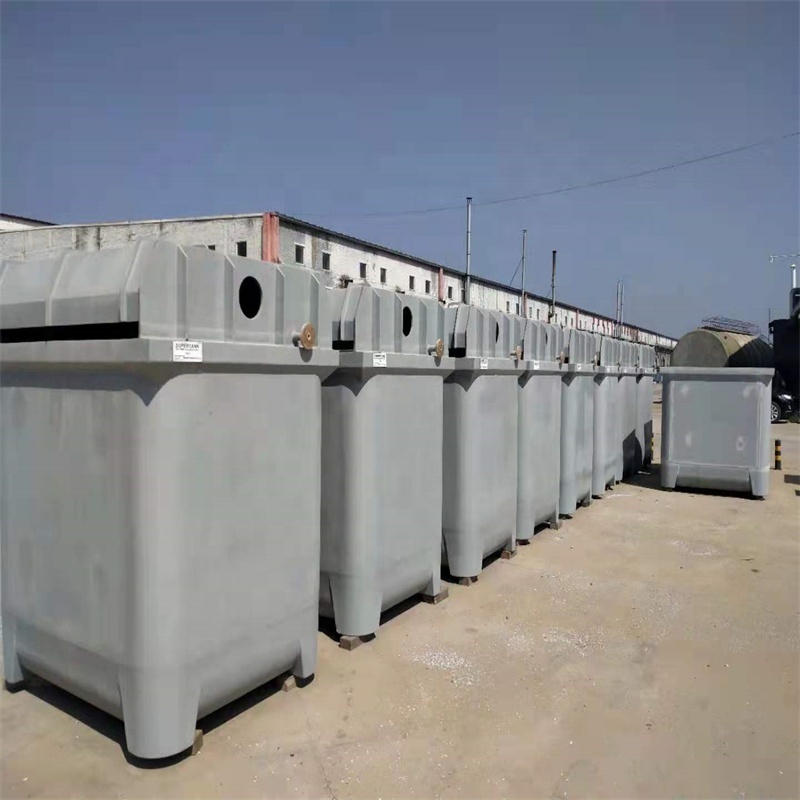 Frp Grp Electrolytic Cell for Copper Lead Nickle Gold Silver Zinc Cobalt Copper Polymer concrete electrolytic tank manufacturer