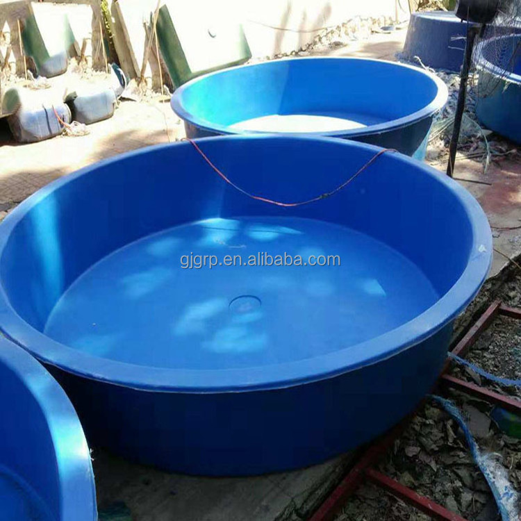 Preformed fiberglass pond round fiber glass fish tank fiber glass fish pond