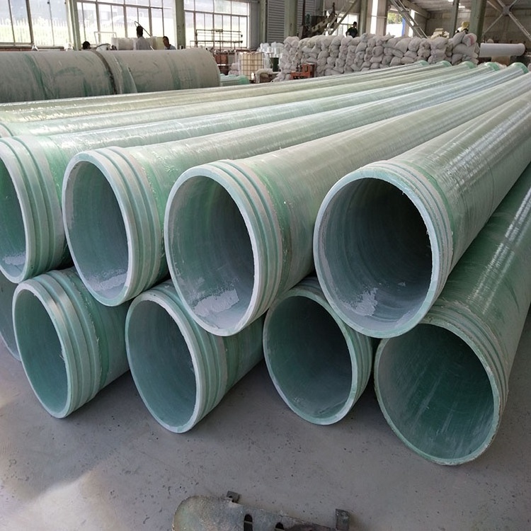 DN15 - DN4000 RTRP pipe and fittings Fiberglass Pipe Underground FRP Pipeline GRP Fiber Reinforced Plastic Pipe Price